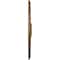 Ekena Millwork Pearl Ceiling Medallion (Fits Canopies up to 1 7/8"), 26 1/4"OD x 1 1/2"P, Smokey Topaz Crackle CM26PESTC - alternate 3